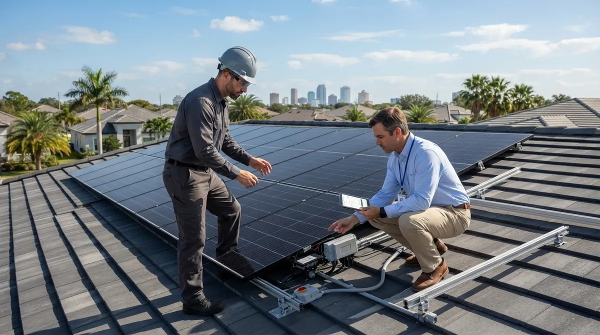 solar company permitting tampa fl