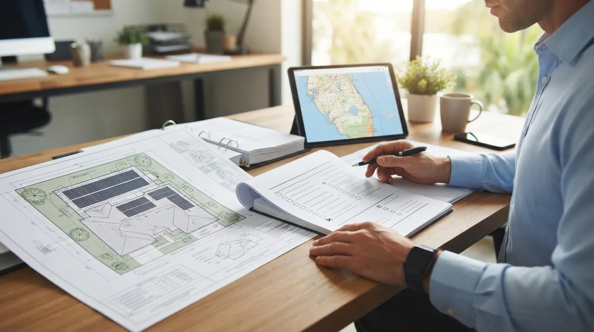 solar company permitting florida