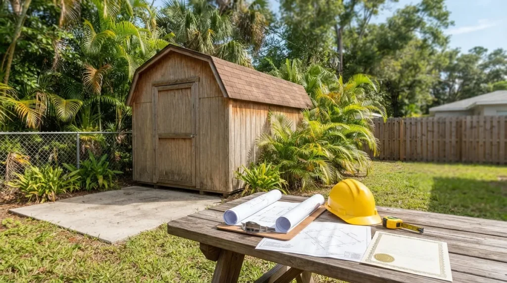 How Do I Legalize an Unpermitted Shed in Florida?