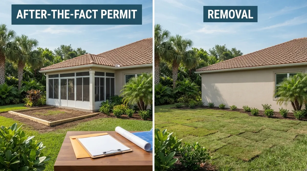 after the fact permitting sarasota county