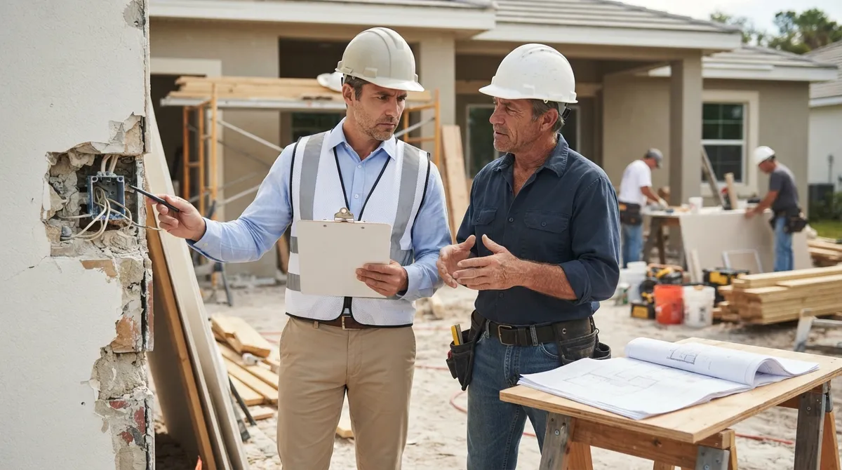 who should i hire when final inspection fails on after the fact