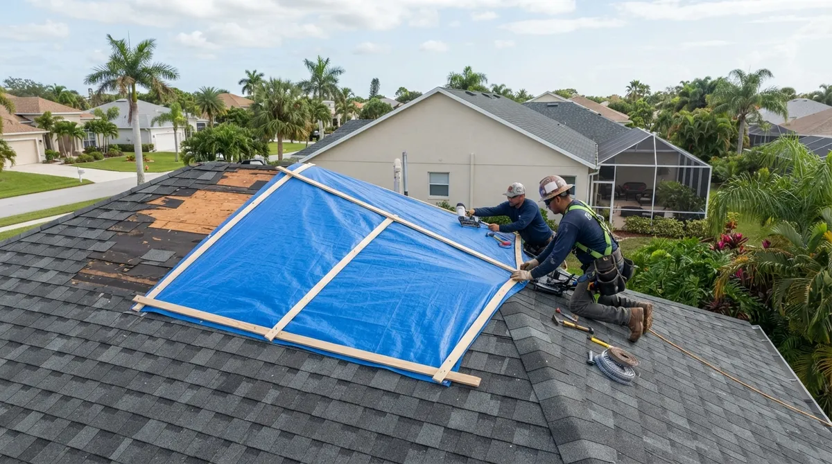 storm damage repair without permit florida