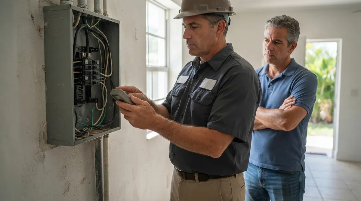 inspector investigation unpermitted work miami