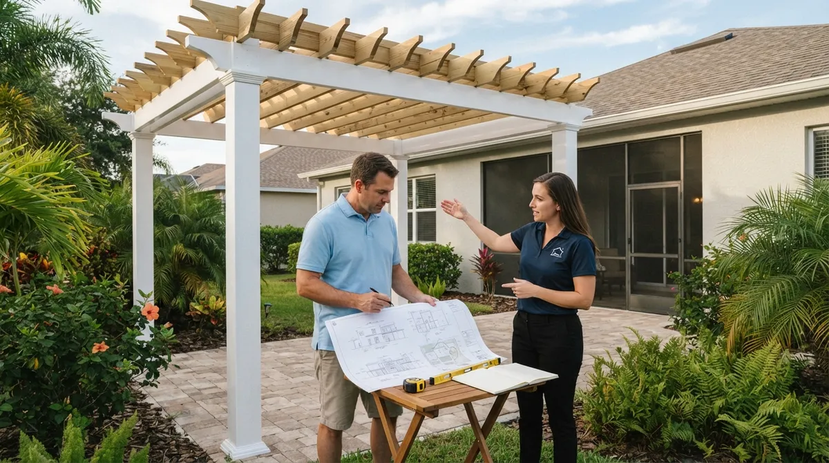 how do i get an after the fact permit for a pergola in florida