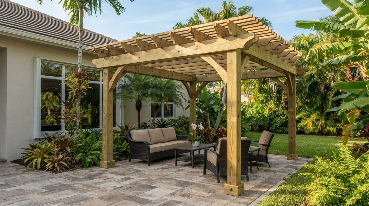 how do i get an after the fact permit for a pergola in florida