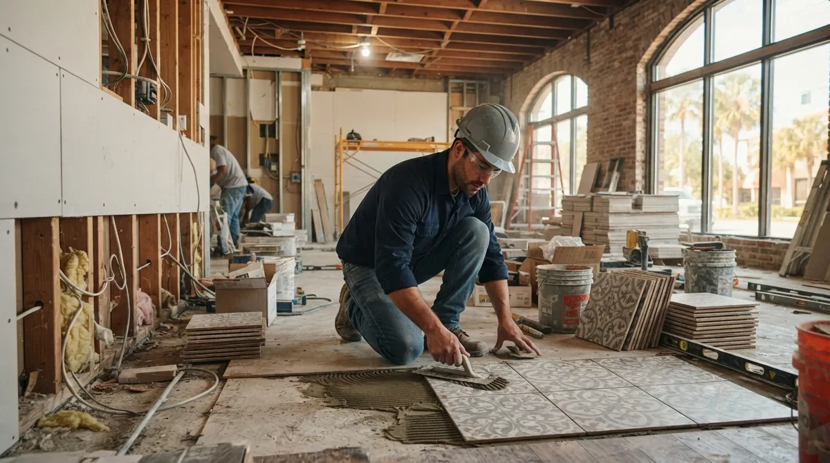 restaurant remodel without permit florida