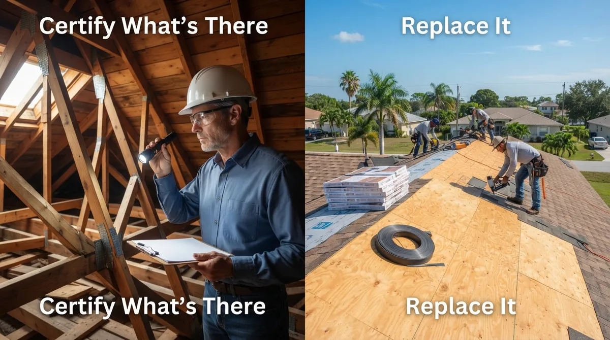 best truss and roof after the fact engineering florida