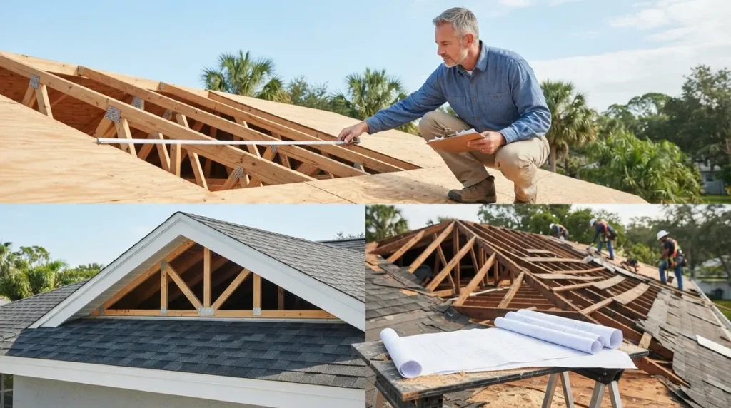 Truss Engineering vs. Full Re-Roof: Which Fix Wins in FL?