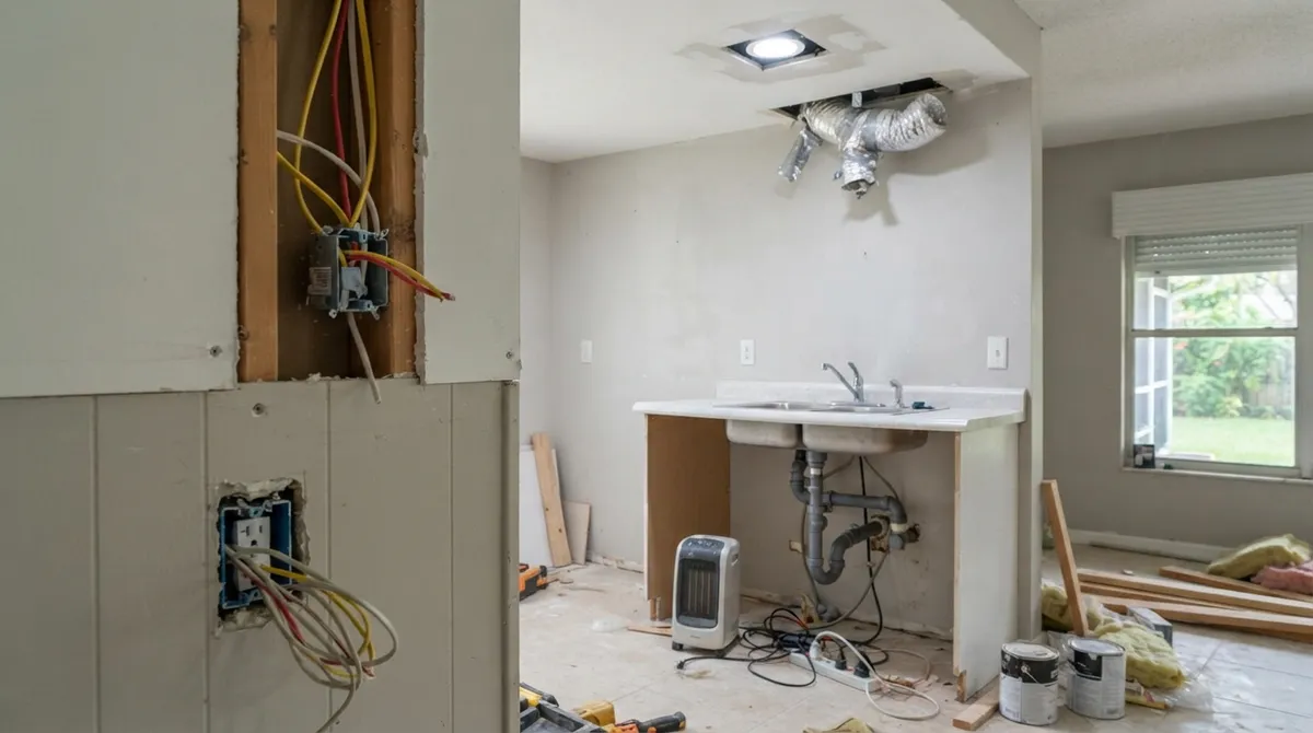 rental property unpermitted work florida