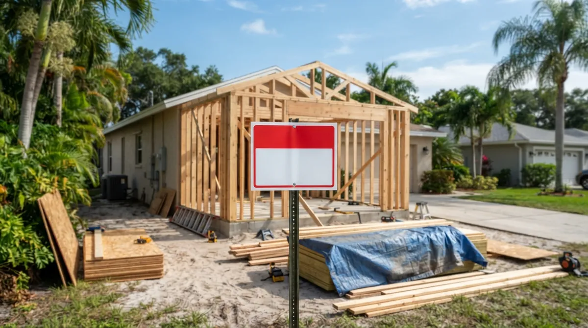 how do i legalize work done without a permit in florida