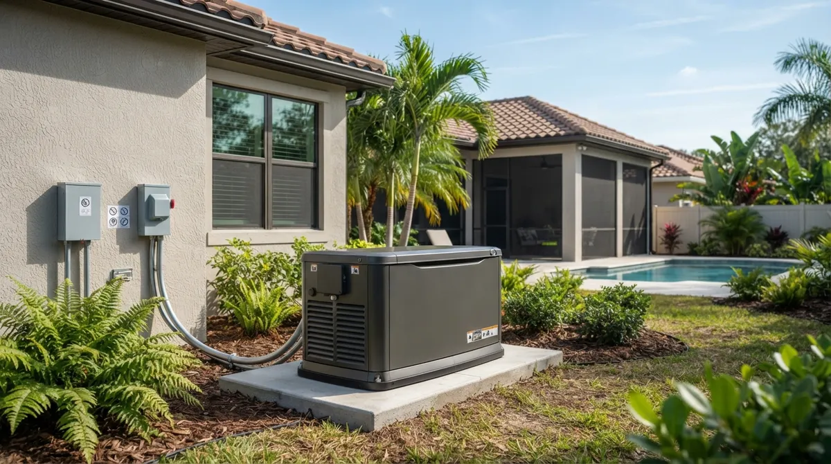 can i get after the fact for a generator install in florida