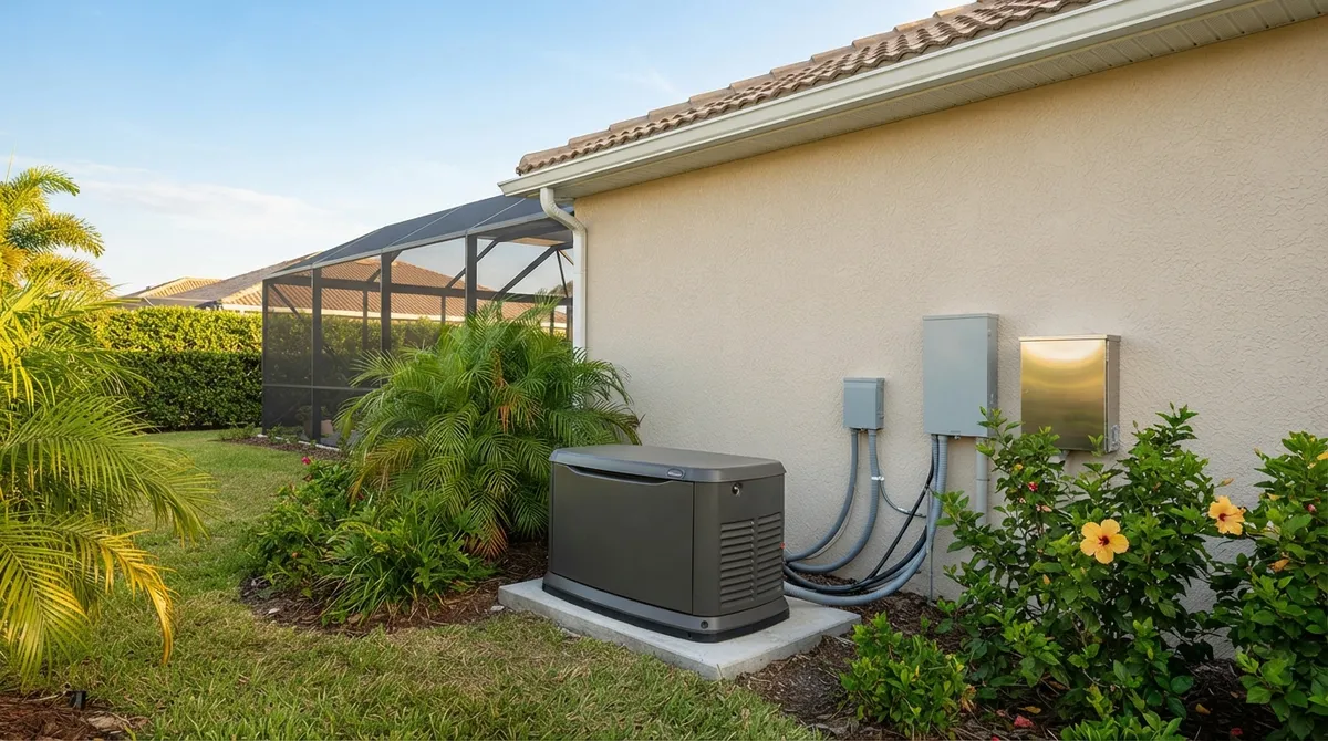 can i get after the fact for a generator install in florida