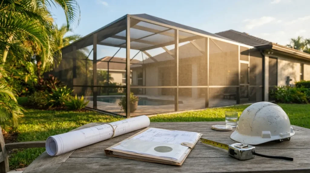 How Do You Permit a Screen Enclosure After the Fact in Florida?
