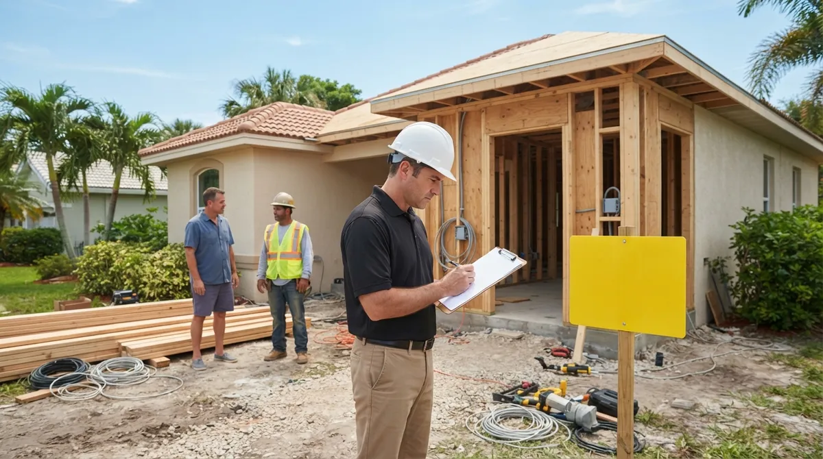 construction without a permit florida