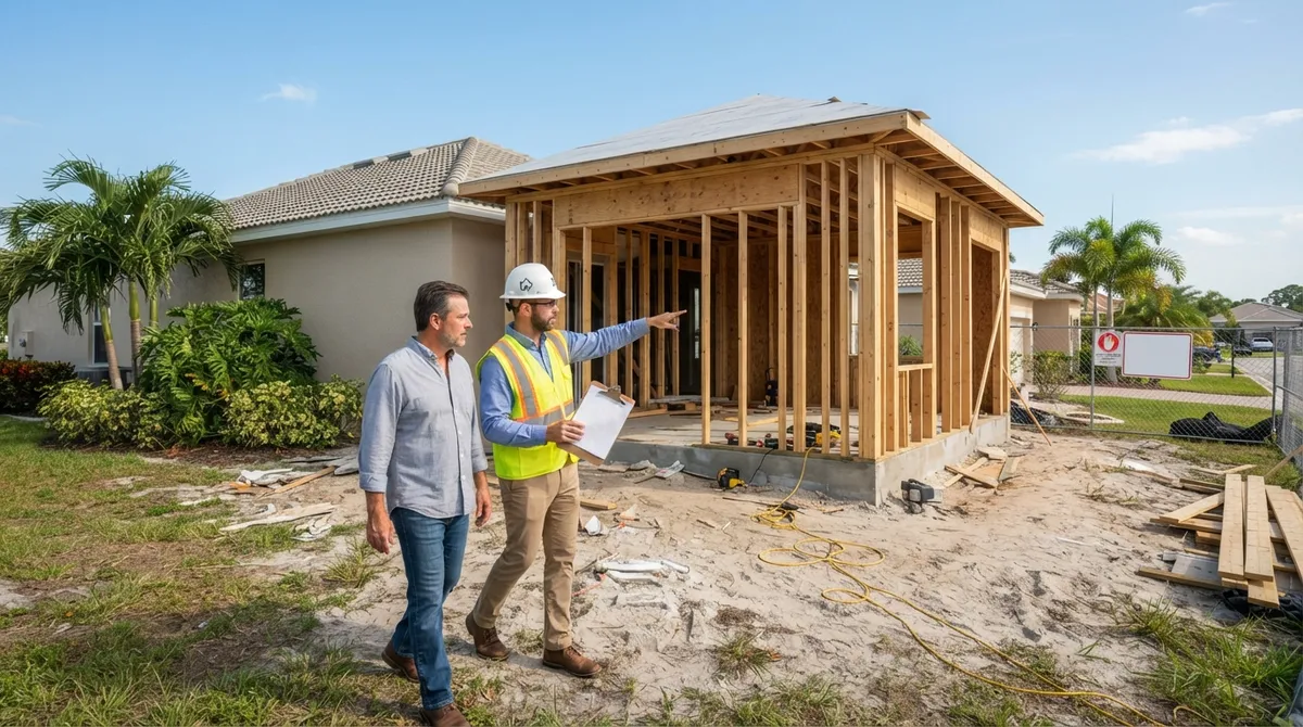 construction without a permit florida