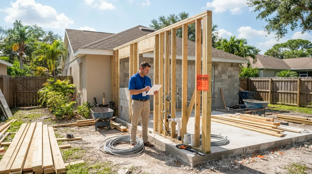 unpermitted work florida