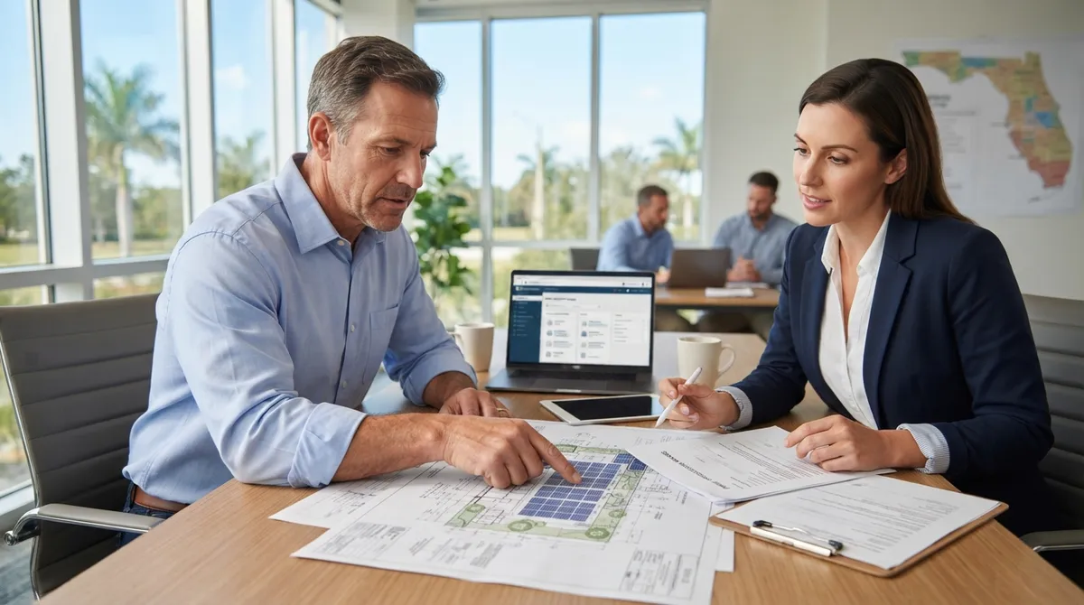 who should solar firms hire for after the fact and new permits florida