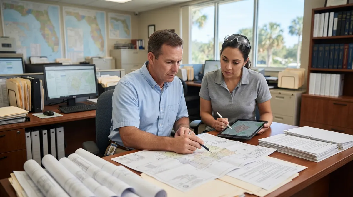 foreclosure unpermitted work florida