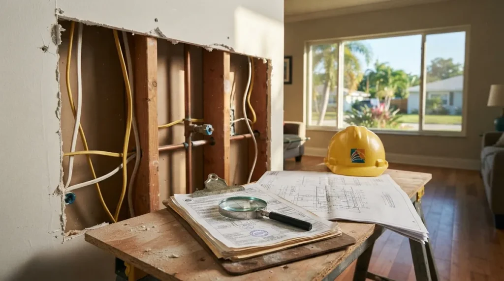 How to Handle Unpermitted Work You Found as a Florida Buyer